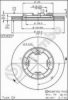 NISSA 40206D0360 Brake Disc